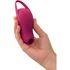 Вакуумый вибростимулятор клитора Satisfyer Pocket Pro 1 бордовый фото 7