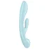 Вибратор-массажёр с 3 моторами Satisfyer Triple Oh голубой фото 3