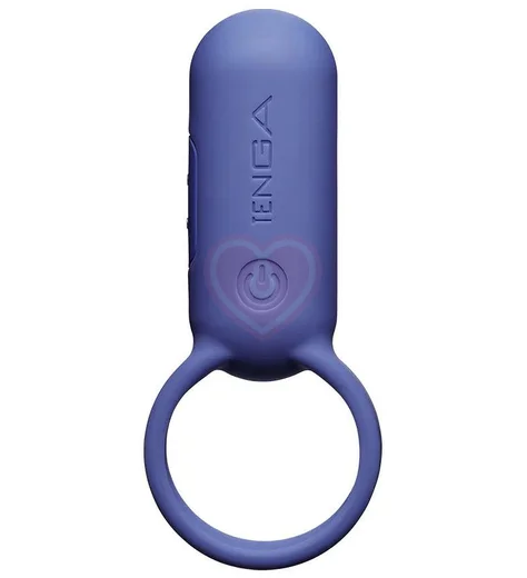 Эрекционное кольцо с вибрацией Tenga PaiRing индиго фото 1
