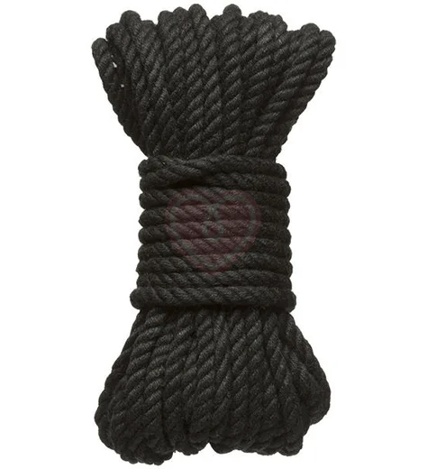 Верёвка для связывания Doc Johnson Merci Bind Tie 9 м чёрная фото 1
