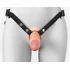 Фаллопротез Hollow Silicone Strap-On 15 см телесный фото 3