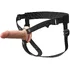 Фаллопротез с креплением Pipedream Hollow Silicone Strap-On 5 телесный фото 3