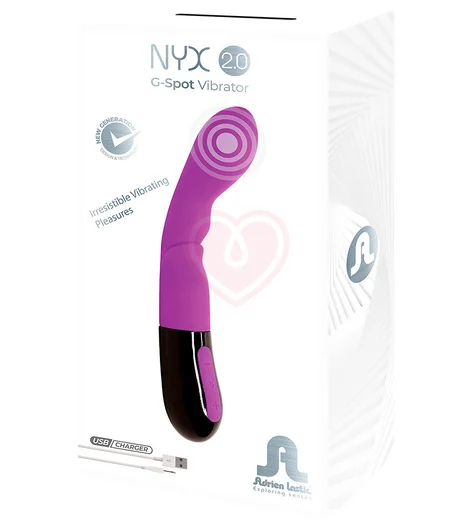 Вибратор Cnex Nyx 2.0 фиолетовый фото 5