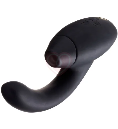 Вибратор с бесконтактной стимуляцией клитора Womanizer InsideOut чёрный фото 3