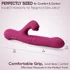 Вибратор со стимуляцией зоны G Selove ComePlay фиолетовый фото 8