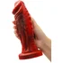Вибратор на присоске Toyfa Black&Red Monster Saur чёрно-красный фото 6