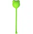 Одинарный вагинальный шарик с хвостиком A-Toys by Toyfa Tigo зелёный фото 1