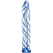 Фаллоимитатор спираль из стекла Sexus Glass Running Water