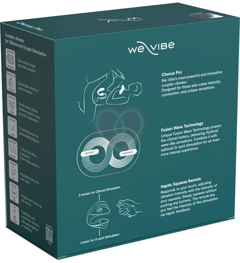 Вибратор для пар We-Vibe Chorus Pro с сенсорным пультом фиолетовый фото 11