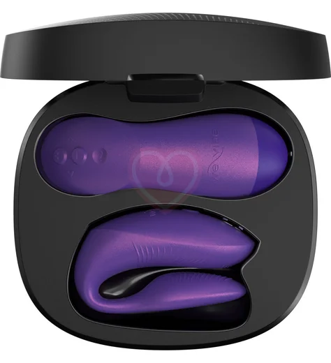 Вибратор для пар We-Vibe Chorus Pro с сенсорным пультом фиолетовый фото 26