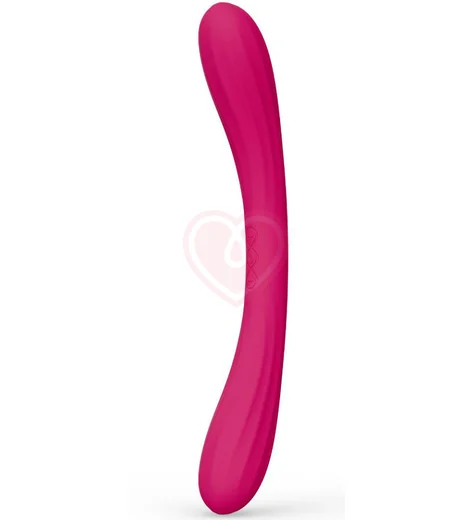 Двухсторонний вибратор Lelo Boomerang с приложением розовый фото 2