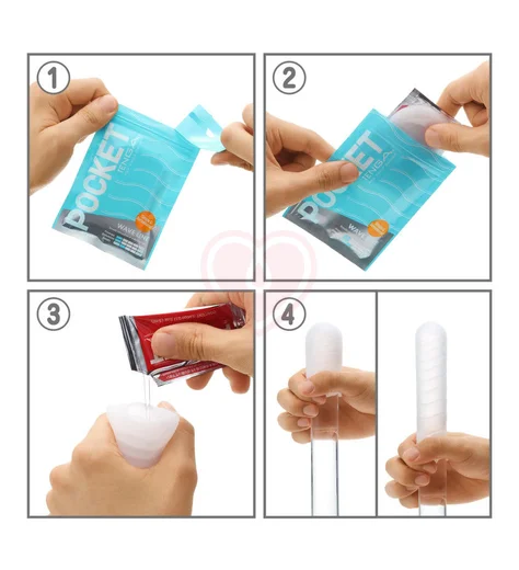 Карманный мастурбатор Tenga Pocket Crystal Mist фото 3
