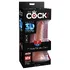 Фаллоимитатор на присоске King Cock Triple Density 18 см мулат фото 4