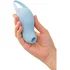 Вакуумый вибростимулятор клитора Satisfyer Pocket Pro 1 голубой фото 2