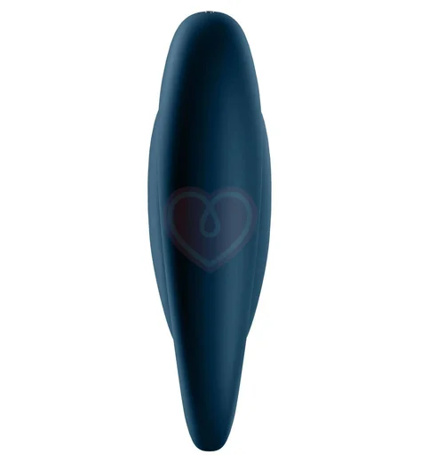 Двойное эрекционное кольцо Satisfyer Glorious Duo синее фото 4