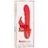 Мягкий вибратор-кролик с нагревом Signature Heated Ultra-Soft Rabbit красный фото 8