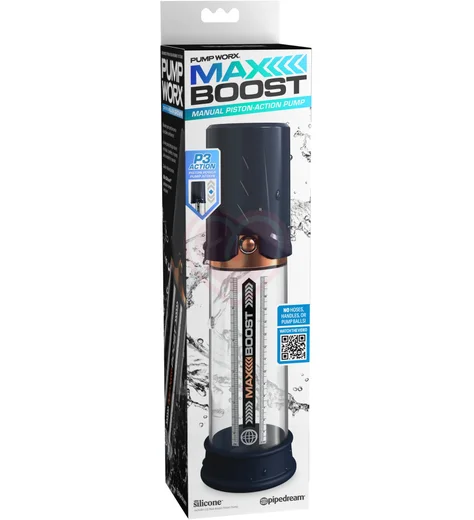 Вакуумная помпа Pump Worx Max Boost синяя фото 4