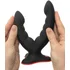 Двойной фаллоимитатор Fun Factory Ryde Grinding Double Dildo черный фото 4