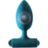 Анальная вибропробка со смещенным центром тяжести Spice it Up Perfection 2.0 зелёная фото 2