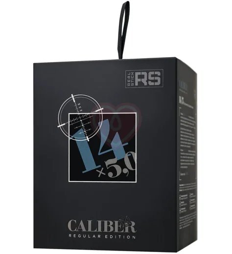 Реалистичный фаллоимитатор на присоске RealStick Caliber 14-5 телесный фото 4