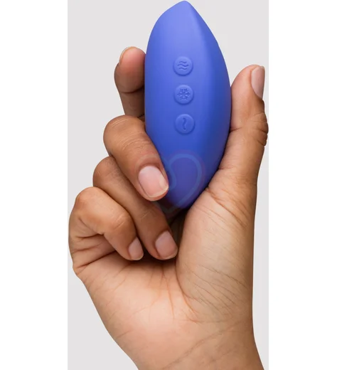 Вибратор для клитора We-Vibe Temp с функциями нагрева и охлаждения голубой фото 4