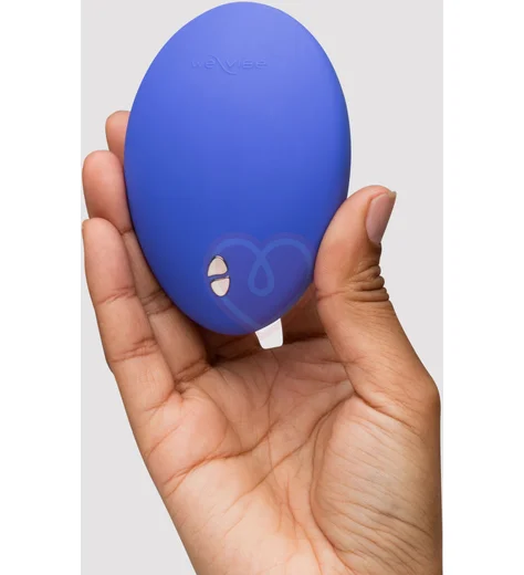 Вибратор для клитора We-Vibe Temp с функциями нагрева и охлаждения голубой фото 5