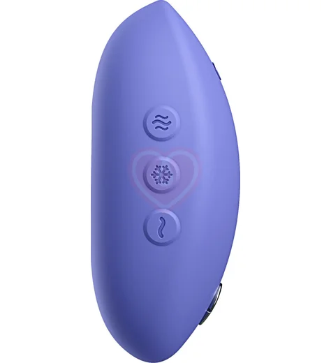 Вибратор для клитора We-Vibe Temp с функциями нагрева и охлаждения голубой фото 15