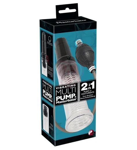 Вибропомпа-мастурбатор Vibrating Multi Pump Masturbator фото 2
