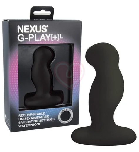 Вибратор Nexus G-Play+ размер L чёрный фото 2