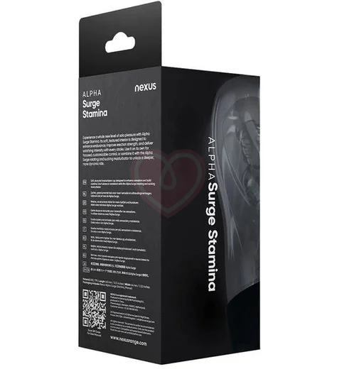 Мастурбатор Nexus Alpha Surge Stamina чёрный фото 4