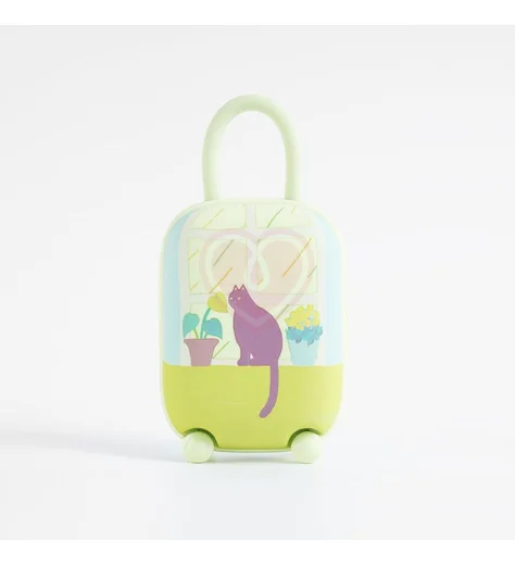 Вибратор с вакуумным клиторальным стимулятором BeYourLover Magic Suitcase зелёный фото 3