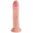 Фаллоимитатор на присоске King Cock Triple Density 20 см телесный фото 2