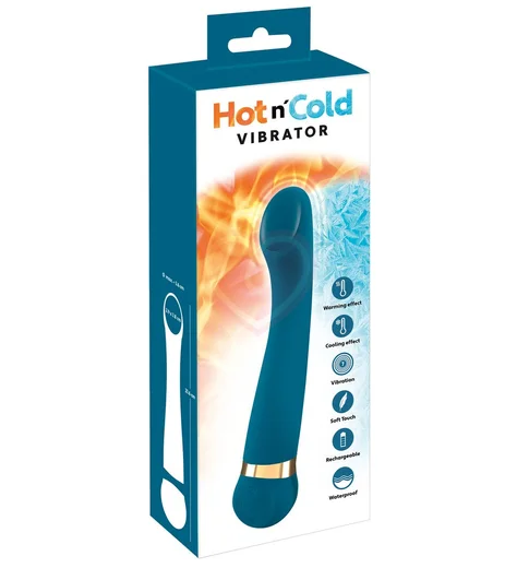 Вибратор с нагревом и охлаждением Orion Hot 'n Cold бирюзовый фото 9