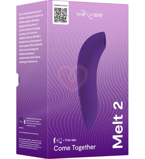 Бесконтактный клиторальный стимулятор We-Vibe Melt 2 фиолетовый фото 6
