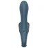 Анальный расширяемый вибратор Satisfyer Air Pump Booty 2 серый фото 3