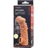 Насадка с бугорками и отверстием для мошонки Kokos Cock Sleeve CS007-L фото 4