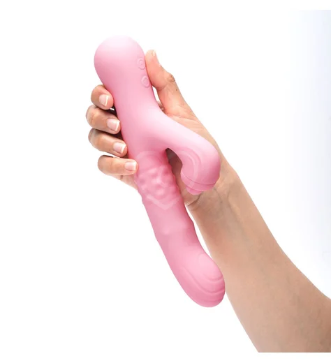 Вибратор со стимуляцией зоны G Selove ComePlay розовый фото 3