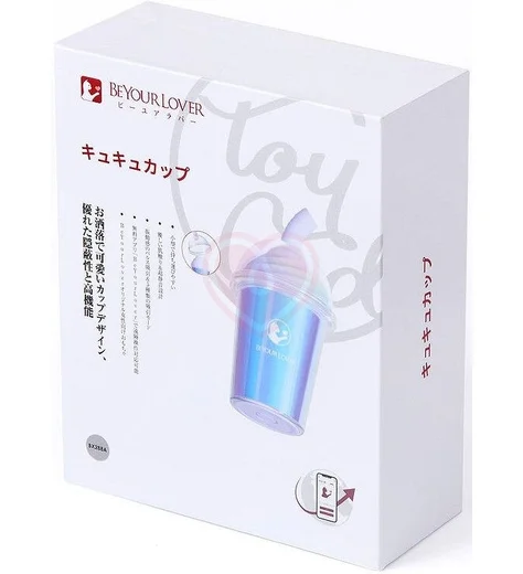 Вакуумный стимулятор клитора с пульсацией BeYourLover LyeeMoo Joy Cup сиреневый фото 5