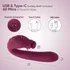 Вибратор со стимуляцией зоны G Selove Campanula фиолетовый фото 8