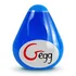 Компактный мастурбатор с рельефом Gvibe Gegg голубой фото 2