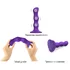 Фаллоимитатор с шариками Strap-On-Me Dildo Geisha Ball размер XL 17,7 см фиолетовый фото 2