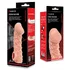 Насадка с пупырышками и отверстием для мошонки Kokos Cock Sleeve CS009-M фото 2