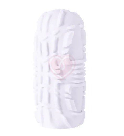 Мастурбатор с двухсторонним рельефом Marshmallow Maxi Fruity белый фото 2