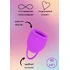 Менструальная чаша Lola Natural Wellness Tulip 15 мл фиолетовая фото 4