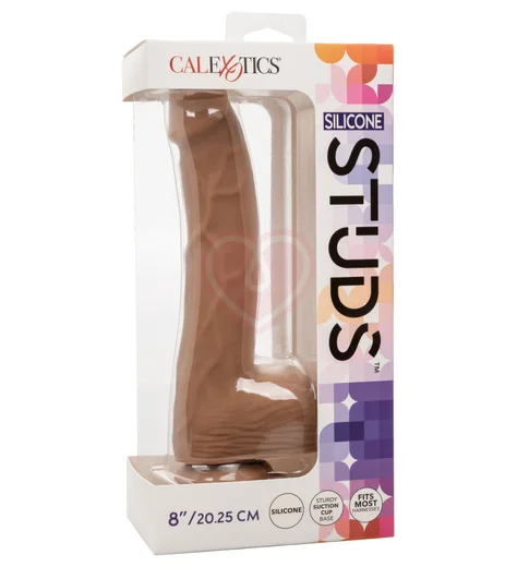 Реалистичный фаллоимитатор Silicone Studs на присоске фото 6
