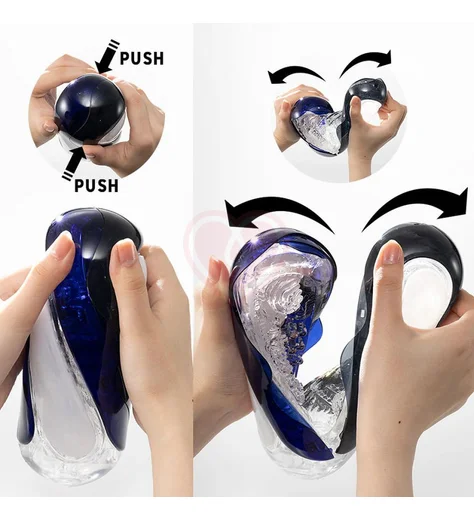 Спиральный мастурбатор Tenga Flip 360 Aurora зелёный фото 2