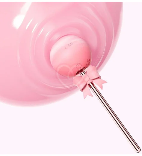 Вибратор для клитора в виде леденца BeYourLover Sweet Bobo розовый фото 2