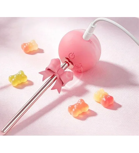 Вибратор для клитора в виде леденца BeYourLover Sweet Bobo розовый фото 7