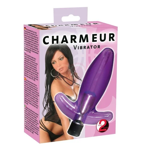 Анальная вибропробка Charmeur Anal Vibe фиолетовая фото 2