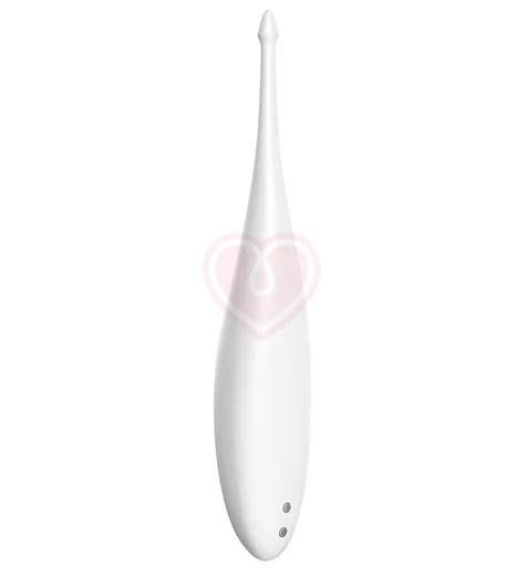 Точечный вибратор Satisfyer Twirling Fun белый фото 2